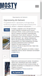 Mobile Screenshot of mosty.elamed.pl