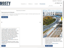 Tablet Screenshot of mosty.elamed.pl