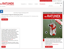 Tablet Screenshot of naratunek.elamed.pl